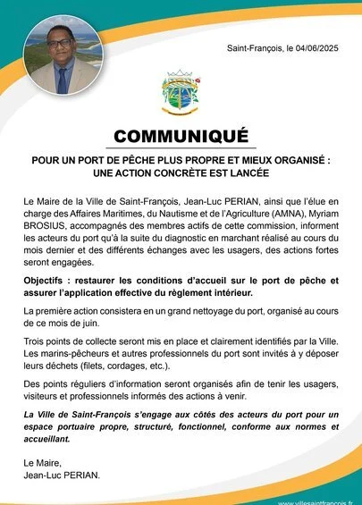 Pour un port de pêche plus propre et mieux organisé