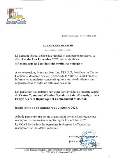 Semaine Bleue 2026