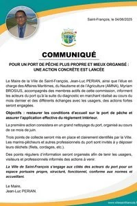 Pour un port de pêche plus propre et mieux organisé